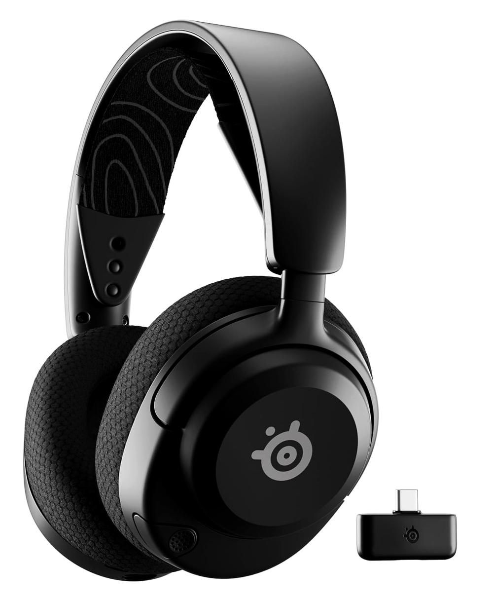SteelSeries Arctis Nova 5 Wireless Gaming Headset - Black SteelSeries Arctis Nova 5 Wireless Gaming Headset - Black